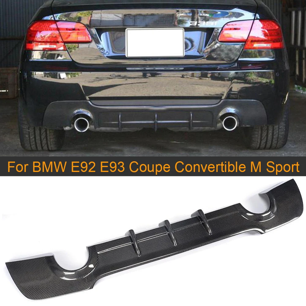 Спойлер для BMW E92 купе E93 карбоновое волокно задний диффузор спорта только 2005 2011
