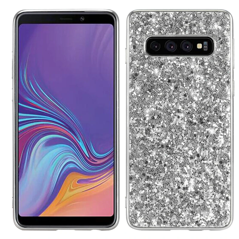 

Glitter Diamond case For Samsung Galaxy S10 S10X S10 Plus S10 Lite A91 S10 5G Soft TPU Silicone Anti-fall Phone Case Cover