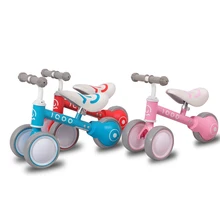 HIland Baby Walk Scooter Balance Bike Walker Kids Ride on Toy Gift for 1-3years old Children for Learning Walk Scooter
