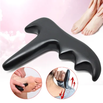 Natural Stone Meteorite Massage Cone Needle Reflexology Massage Tool Body Massage Foot Shoulder Back Neck