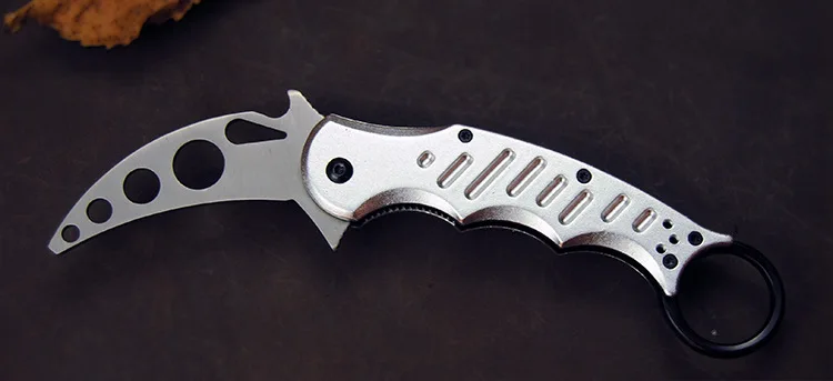 Нож-коготь с алюминиевой ручкой, высококачественный нож-Коготь karambit, тренировочный нож-коготь, складной нож-коготь, нож-коготь