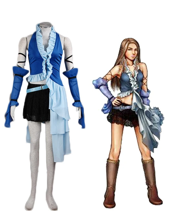 Костюм для косплея Фэнтези X FFX FF10 игровой костюм фэнтези молния Eclair Farron