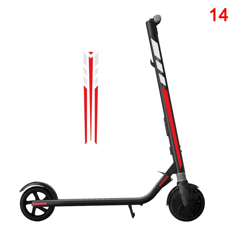 Светоотражающий, безопасный наклейки скутер украшения для Ninebot ES1 ES2 ES3 ES4 ZJ55
