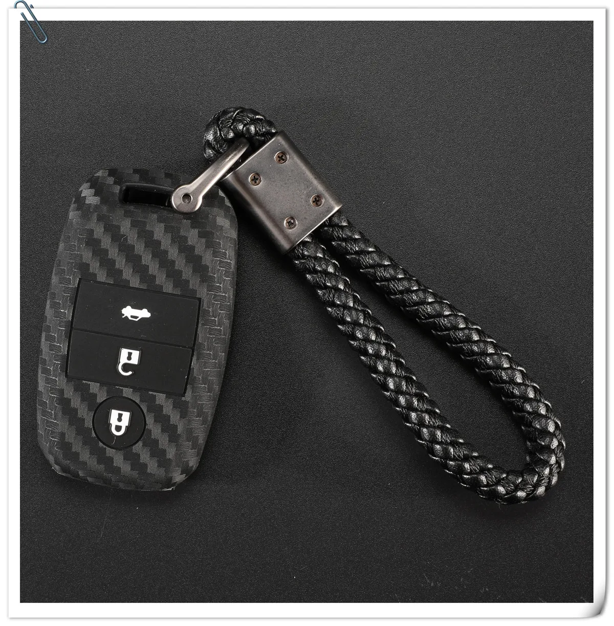 Дистанционный 3 кнопки силиконовый чехол для ключей от машины для Kia K3 K4 K5 Rio Ceed Soul Sportage Sorento Carens Picanto кожа смарт-чехол