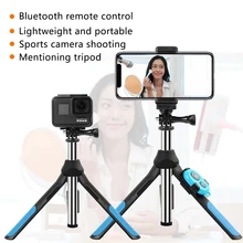 Экшн-камера 4" Дайвинг Выдвижной алюминиевый Go Pro селфи палка монопод для GoPro HERO 7 6/5 4,3+ SJCAM для Xiaomi Yi 4k