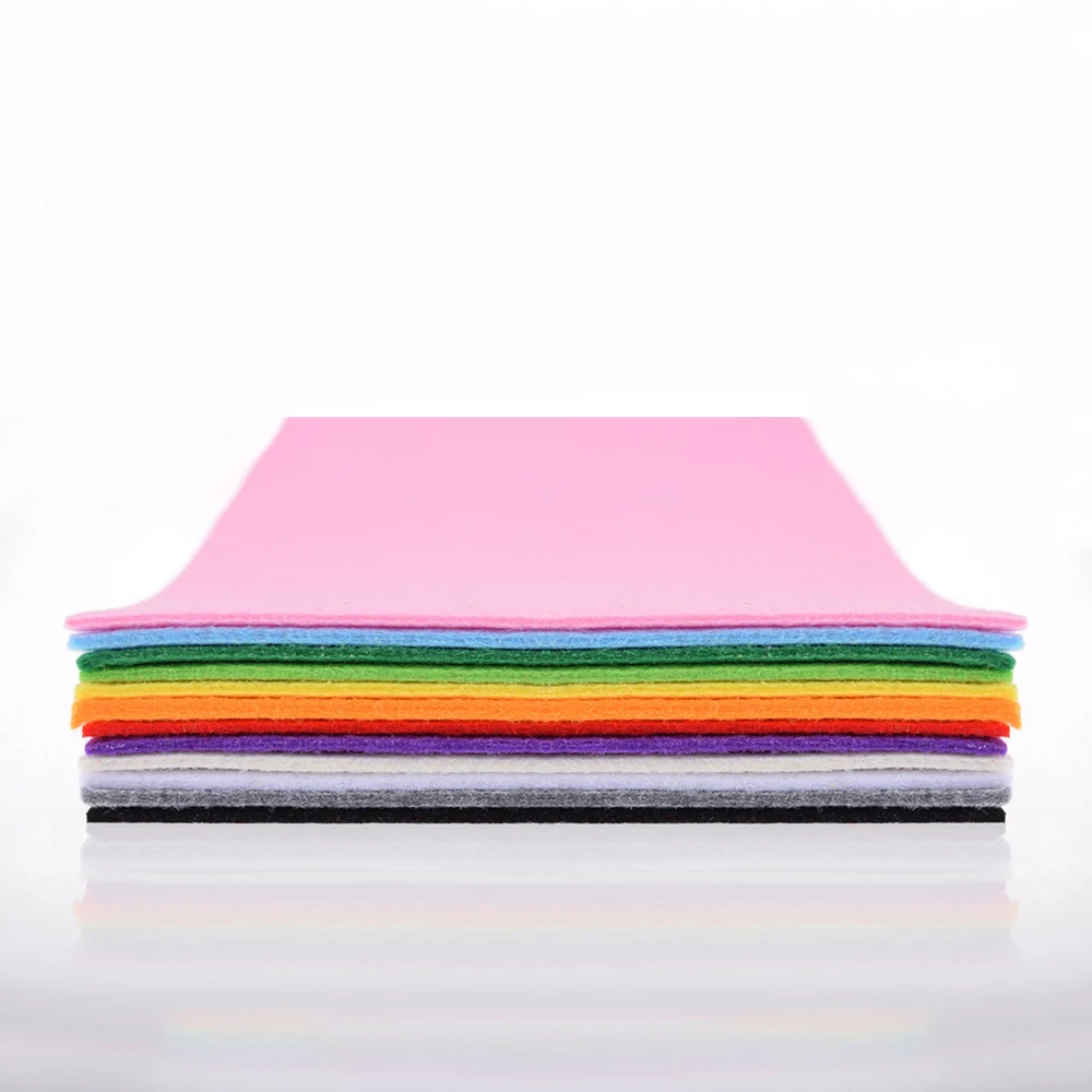 Polyester Non Woven Felt Fabric 3mm Thick 30x90cm/piece DIY Material