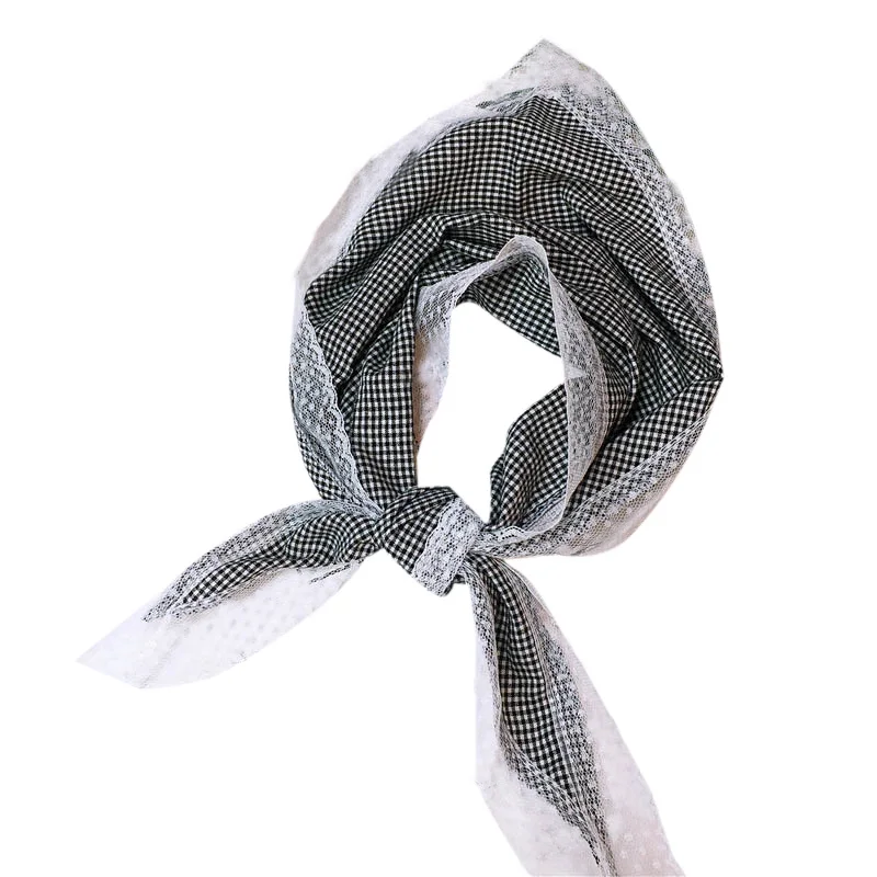 Новинка Осень/Зима стильный цветочный шарф для женщин модное кольцо для шейного платка Scarfves - Цвет: B
