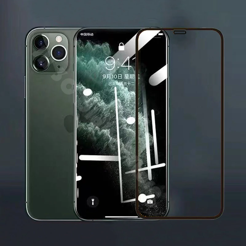 

Full cover Tempered Glass Screen Protector for iPhone 11 11 Pro Max 9H Protective Glass Film for iPhone 11 11 Pro Max 2019 Glass
