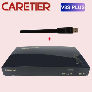 

SOLOVOX V8S PLUS Satellite TV Receiver 2USB Support Biss Key WEB TV Home Theater Support CCCAM,WHEEL TV YOUTUBE YOUPORN DLAN