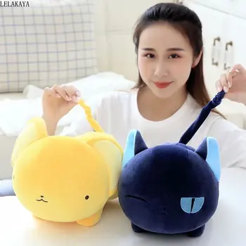 

Hcdtoy New Anime Sailor Moon Card Captor Sakura Kero Plush Vehicle Paper Holder Pillow Soft Stuffed Animal Plushies Toys Doll