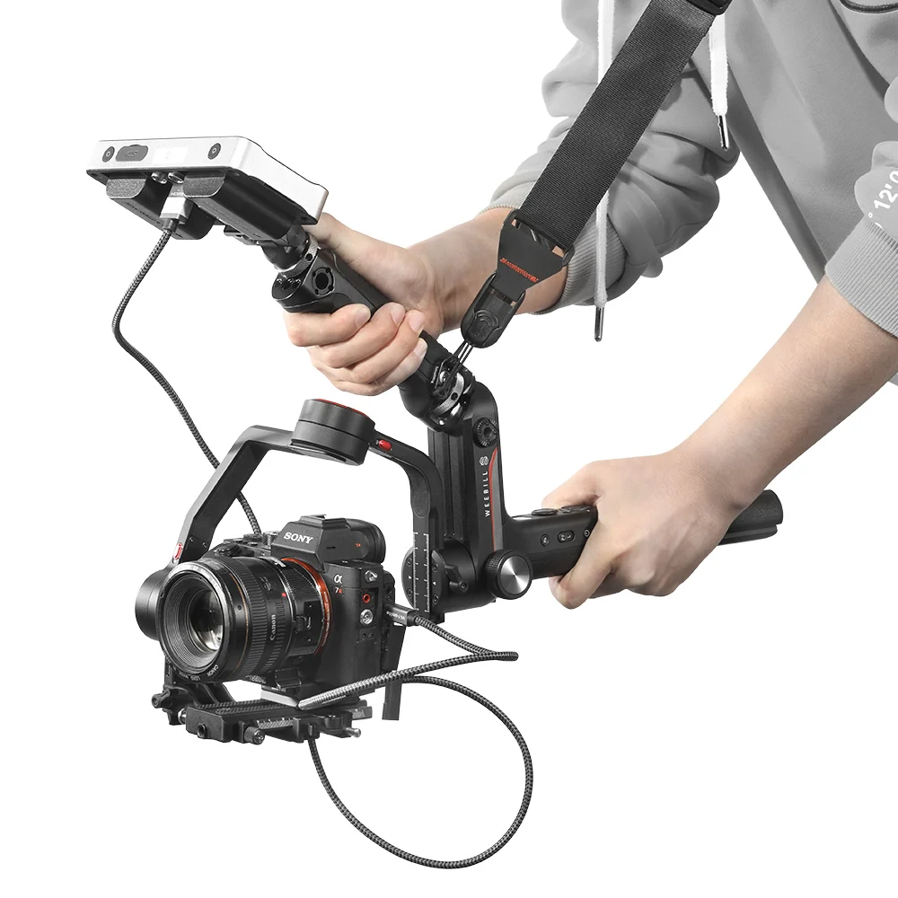 Handgrip para Zhiyun-tech Aperto com Sapata Smallrig Weebill-s Cardan Liberação Rápida Punho Fria Montagem & Carry Slot Cinta-2636 - Image 4