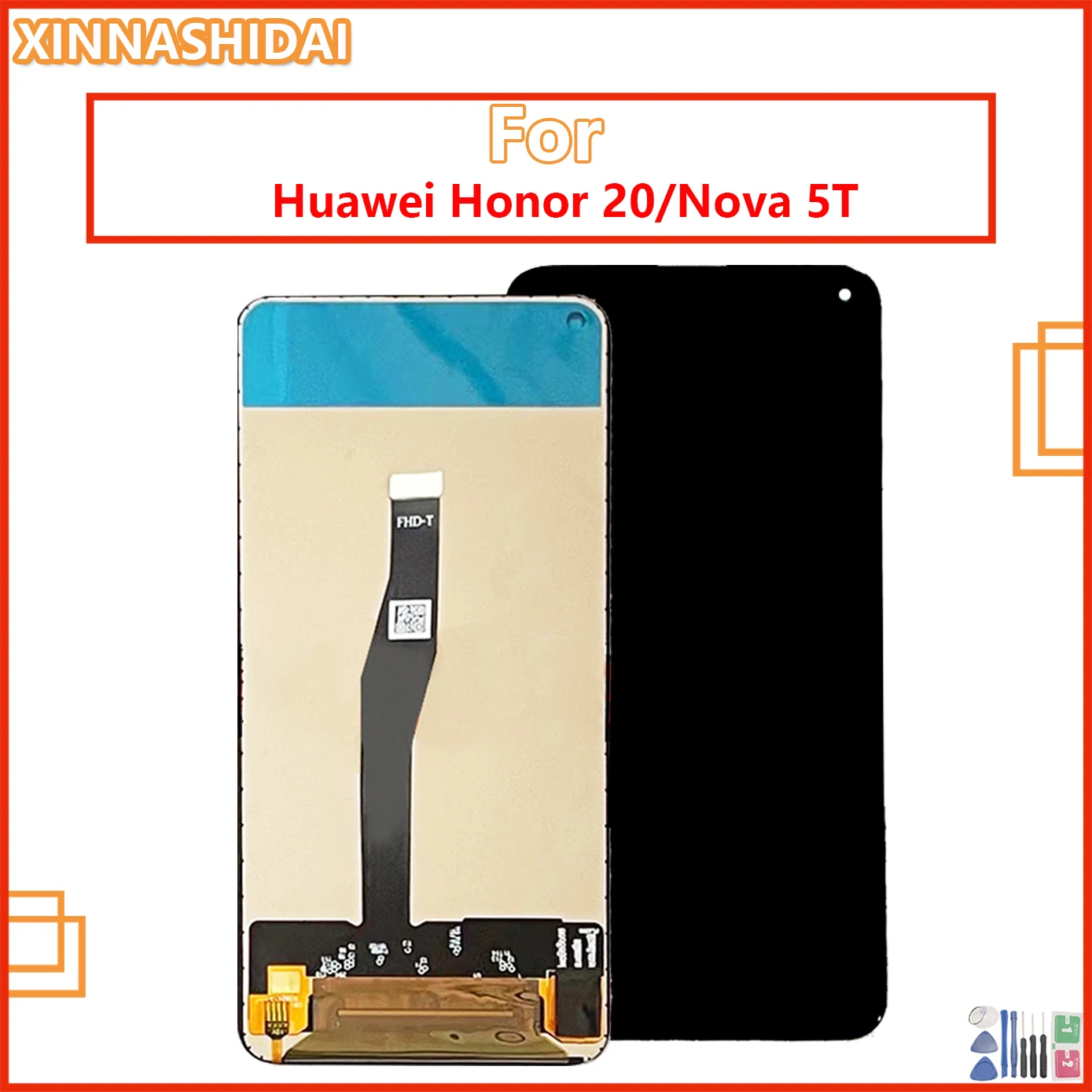 Новый ЖК-дисплей 6 26 дюйма для Huawei Honor 20 Nova 5T YAL-L21 YAL-L61A LCD дисплей сенсорный экран