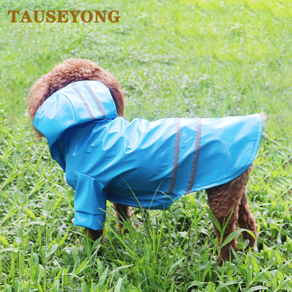 Водонепроницаемый дождевик для домашних животных TAUESYONG одежда собак куртка