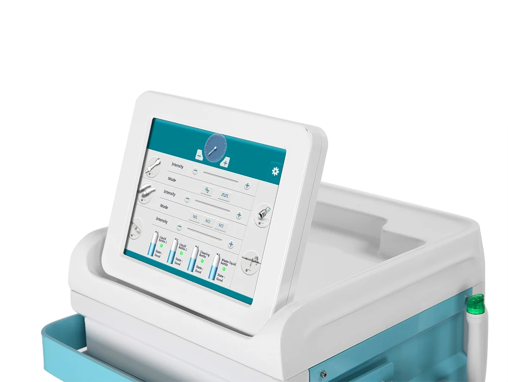 Новые технологии aquapiling глубокая чистая вода и лицевая кислородная струя hydrafacial машина для очистки воды