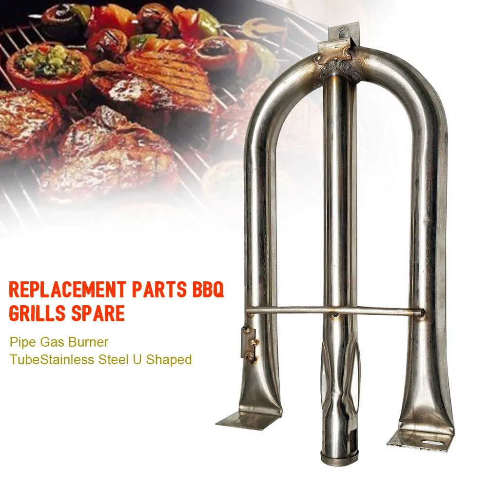 1pc 304 Stainless Steel BBQ Burner Tube for Steam Pizza Grill Liquefied
