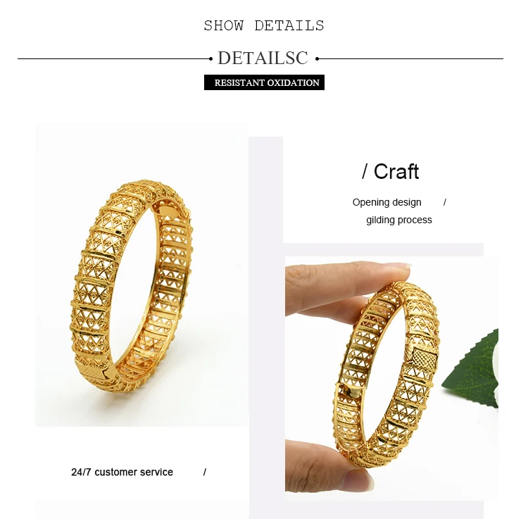 ANIID 4Pcs /Set 24K Dubai Gold Plated Bangle Bracelet For Women Ethiopian Arabic African Dubai Indian Wedding Bride Jewelry Gift ANIID 4Pcs /Set 24K Dubai Gold Plated Bangle Bracelet For Women Ethiopian Arabic African Dubai Indian Wedding Bride Jewelry Gift