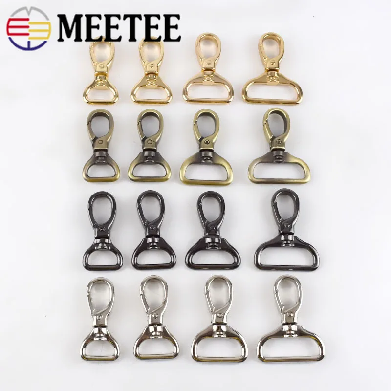 5/10pcs Bag Buckles Metal Handbag Strap Swivel Clasp Lobster Keychain Clip Buckle Trigger Snap Hook Bags Hanger DIY Hardware | Дом и сад