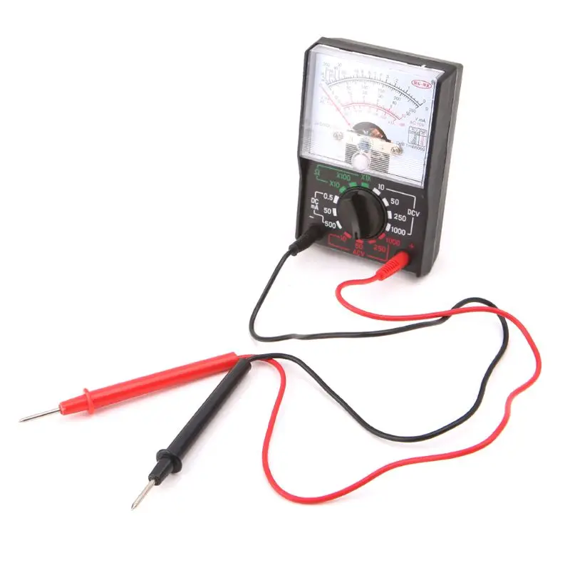 

DC/AC 1000V Voltmeter 250mA Ammeter 1K Resistance Meter Analog Multimeter Tool