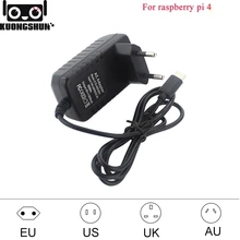 Raspberry pi 4 modelo b 5v 3a 5v/3a 3000ma adaptador de alimentação usb tipo-c carregador fonte de alimentação fonte de alimentação unidade de comutação soquete