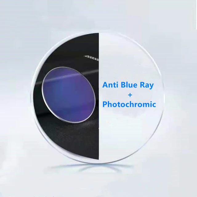 YIMARUIL 1.56/1.61/1.67/1.74 Progressive Anti Blue Ray And Photochromic Lens Multifocal Myopia Resin Lens 1 Pair Of Custom Lens Progressive