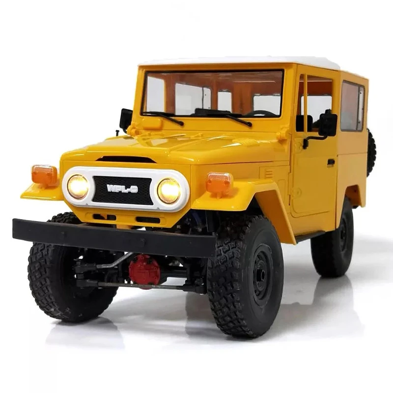 WPL Металлическая машинка на пульте управления C34 RTR 1/16 Toyota FJ40 4WD Альпинизм внедорожный грузовик Дистанционное управление автомобиль DIY Аксессуары RC игрушка для детей RC подарок