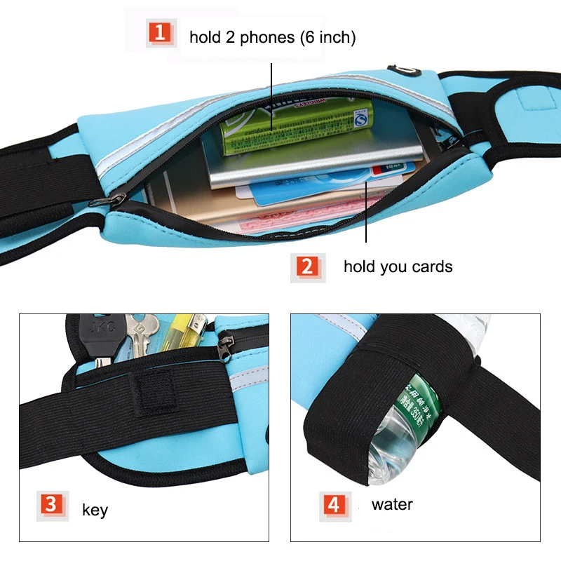 YUYU waist bag Belt waist Bag Running Waist Bag sport running bag Cycling Phone bag Waterproof Holder Women running belt waist YUYU waist bag Belt waist Bag Running Waist Bag sport running bag Cycling Phone bag Waterproof Holder Women running belt waist