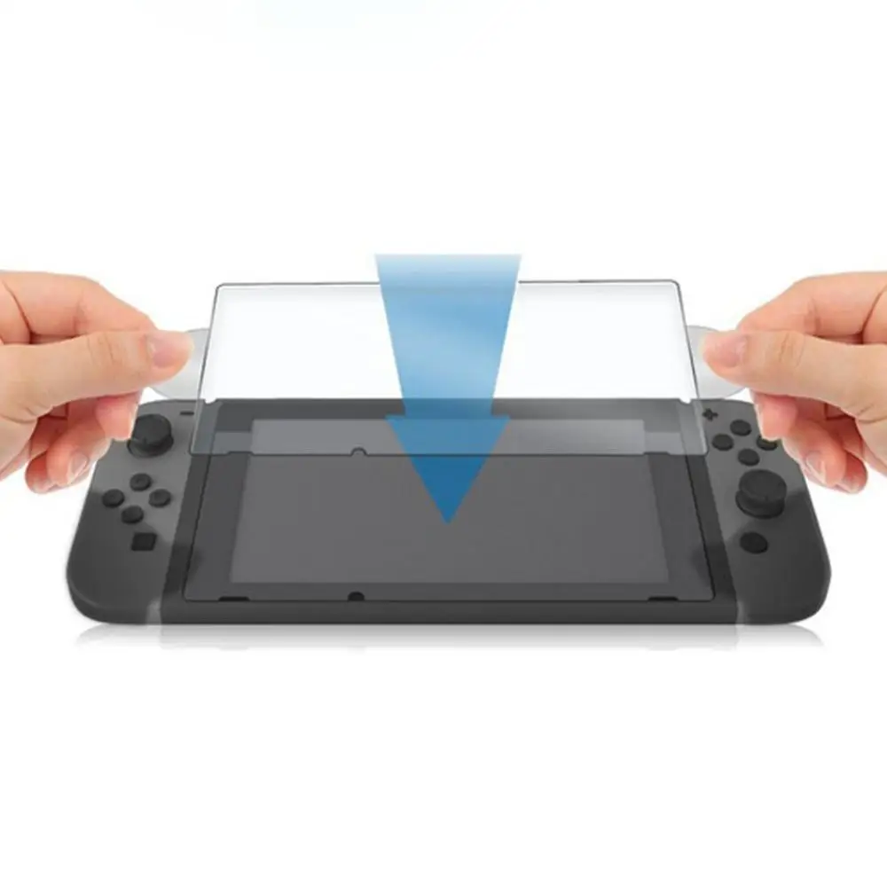 Для nintendo Switch Закаленное стекло пленка 9h изогнутая Защитная пленка для экрана против отпечатков пальцев закаленная пленка Ns игровые аксессуары
