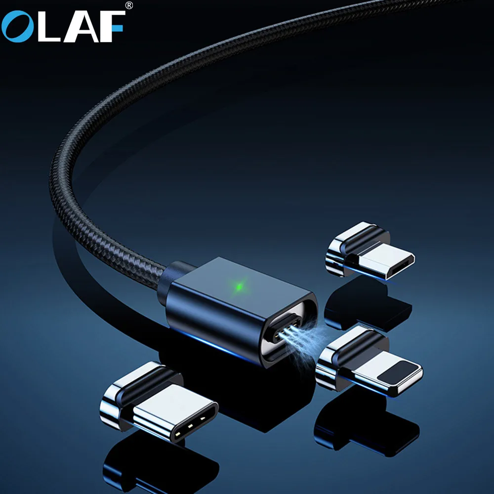 Магнитный кабель Micro usb type C супер быстрая зарядка телефона Microusb type-C магнитное зарядное устройство usb c для Xiaomi Redmi Note 8 iPhone