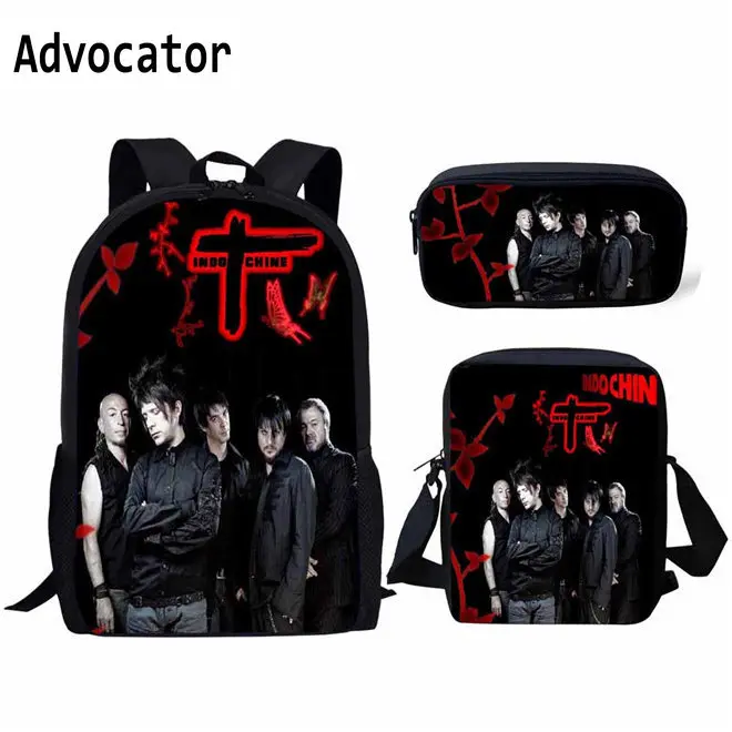 

ADVOCATOR INDOCHINE Alice & June Printing Women Backpacks for Teenager Schoolbags Bag Backpack Student Back To School