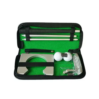 

Golf Putter Putting Trainer Set Indoor Training Equipment Golfs Ball Holder Training Aids Tool with Carry Case