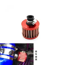 12mm Car Air Filter NECK for Motorcycle Cold Air Intake High Flow Crankcase Vent Cover Mini Breather Filters Universal