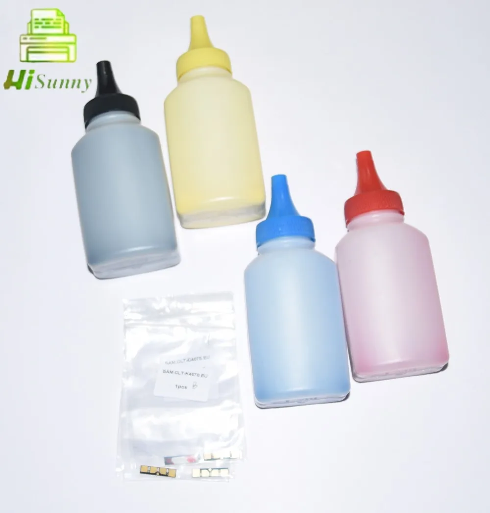 

1set CLT-407S clt 407s clt-k407 for Samsung CLP-325 CLP-320 CLX-3285 CLX-3185 325 320 3285 3185 Toner cartridge powder and chips