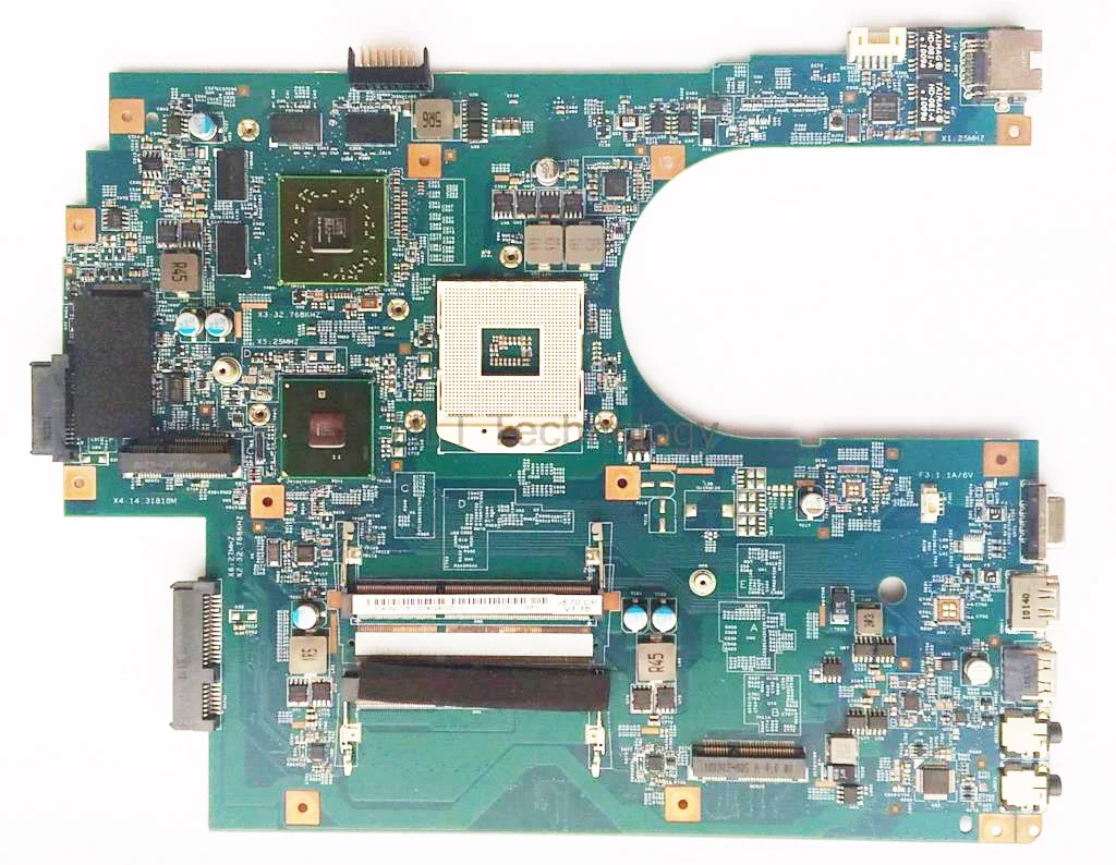 Материнская плата для ноутбука acer aspire 7741 7741G JE70-CP 09923-1M HM55 HD5650M 1 ГБ MBRCB01001 MB. RCB01.001 48.4HN01.01M