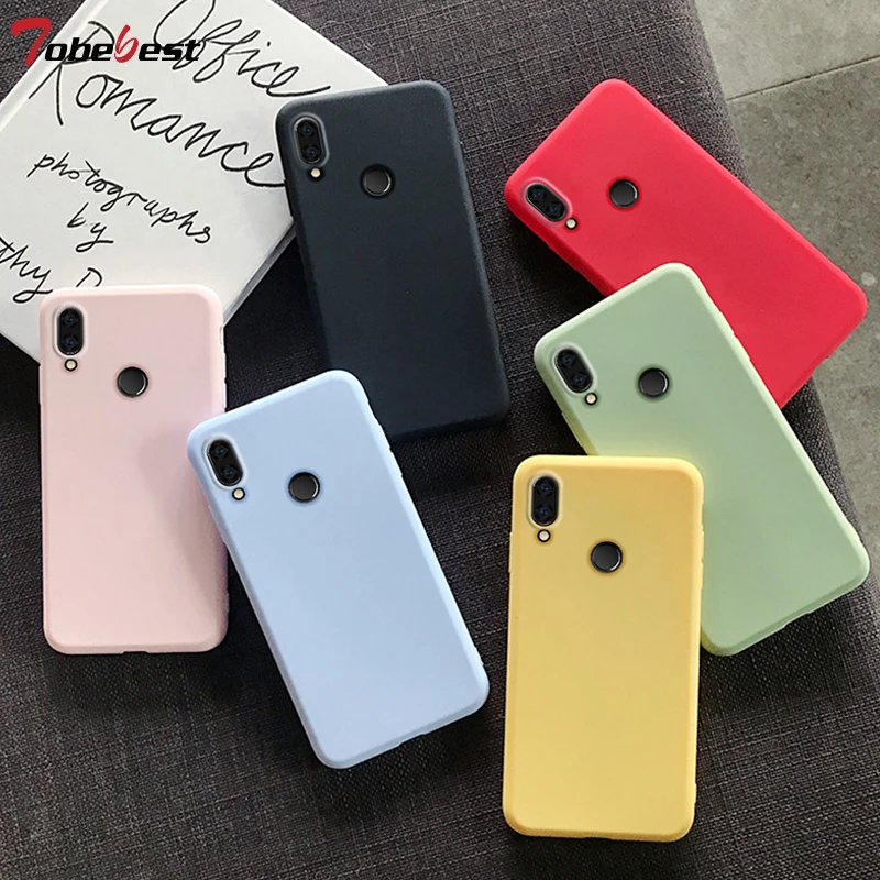 Яркий однотонный силиконовый чехол для Xiaomi Redmi Note 8 7 7A 6 6A 5 5A 4 4X K20 Pro Go Coque модный Матовый Мягкий ТПУ чехол для телефона