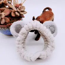 

Women Elastic Hair Bands Soft Wash Face Hairbands Little Bear Ear Headband Hair Accessories Girls Sweet Cute Headwear Ornaments