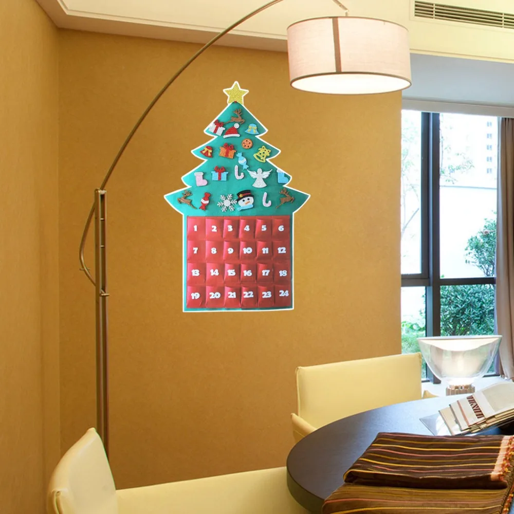 HOMFUN 5D DIY бриллиантовый рисунок Рождество дерево подарок на год детская игрушка искусственное дерево наклейка на стену на окно Рождество домашний декор
