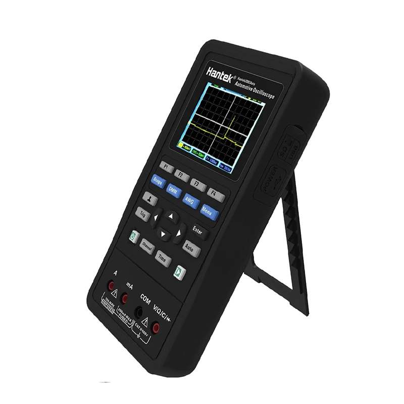 

Hantek 2d82auto 4 in 1 Hantek 2 Channels 80Mhz Digital Oscilloscope +Signal Source +Automotive Diagnostic +USB Multimeter