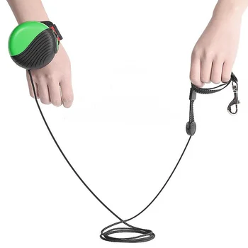 

Wrist Pet Traction Rope Handsfree Auto Telescopic Traction Rope Retractable Dog Chain Small Medium Dog Traction Rope 66C