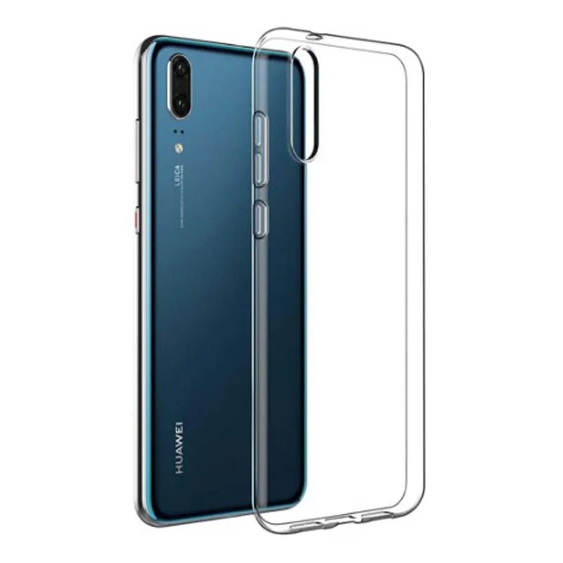 Прозрачный Чехол для телефона huawei P30 P20 Pro Nova 3 4 3E ультратонкий прозрачный силиконовый чехол для huawei P20 Lite Nova 5 Pro прозрачный чехол - Цвет: Прозрачный