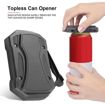 

Universal Go Swing Topless Can Opener Bar Tool Safety Easy Manual Can Opener Professional Effortless Bottle Openers Beer Opener