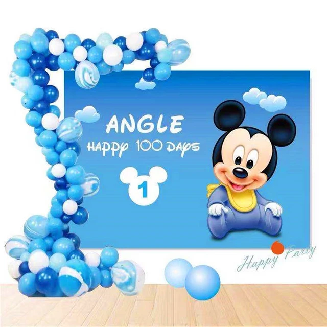 Mickey Mouse Birthday Party Decorations Kids Boy - 1set Disney Mickey  Birthday - Aliexpress