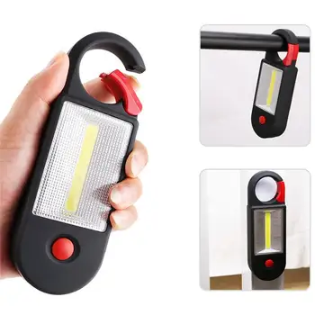

XANES 2 Mode COB LED Outdoor Camping Light Inspection Lamp Hand Torch Work With Hook Magnet Lantern Emergency Lamp Spotlights