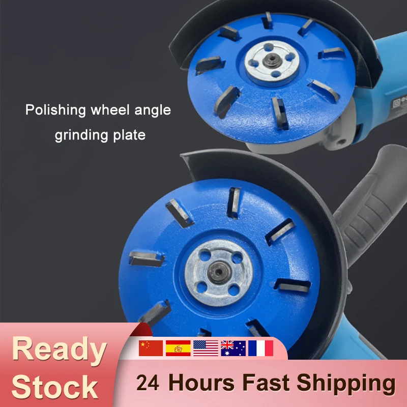 Grinding Polishing disc Wood Carving Circular Wheel Tool 3 Teeth Durable 