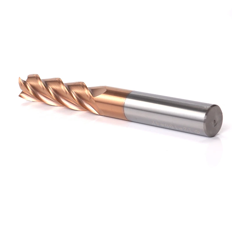 

ZGT Milling Tools Cnc Milling Cutter HRC60 4 Flute Alloy Carbide Tungsten Steel Wood Metal Cutter End Mill 2mm 3mm 4mm 5mm 6mm