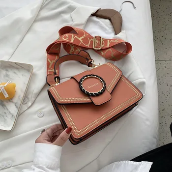

Elegant Square Shoulder Bag for Women 2021 Soft Handle Handbag Female Luxury Brand Designer Bag Solid Cross Body Messenger Bags