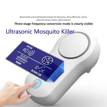 

Electric Portable Multi-function Electromagnetic Ultrasonic Mosquito Killer Pest Dispeller Mouse Insect Reject Bug Pest Repeller