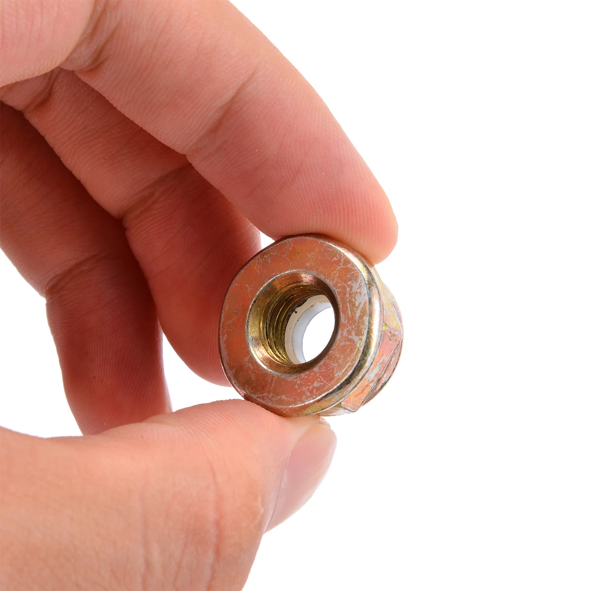 1Pcs 22mm x 11mm M10x1.25 LH Thread Blade Nut For  Various Brush Cutter Strimmer Trimmer Tool parts