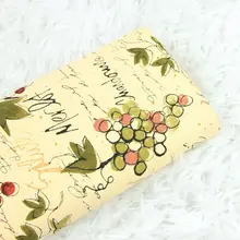 Полуметровая саржа с фруктовым принтом, хлопок, ткань для ручной работы, сделай сам, сумка, Подушка для спины, дивана, материал CR-230