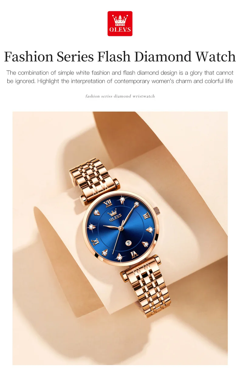 OLEVS 5866 Luxury Women's Watches 7
