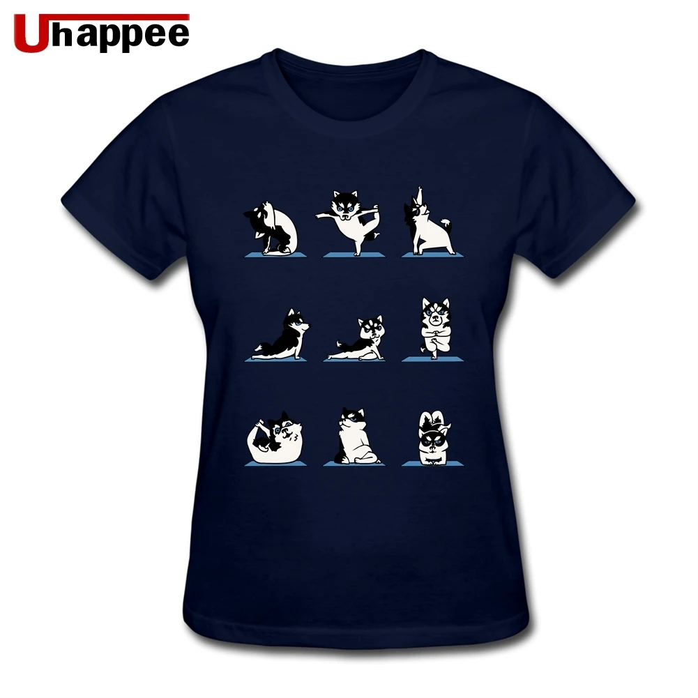 Забавная футболка с Хаски для влюбленных собак, женская футболка с ...